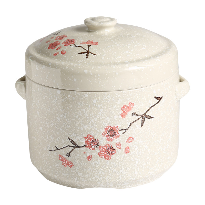 陶瓷隔水炖盅带盖双盖双耳炖燕窝盅蒸蛋盅炖罐家用内胆大小炖盅碗