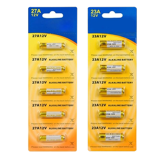23A12V电池27A12V电池 电动门卷帘遥控器电池吊灯库闸 电动风扇摩托汽车电池l828 23AEL102823安12伏碱性电池