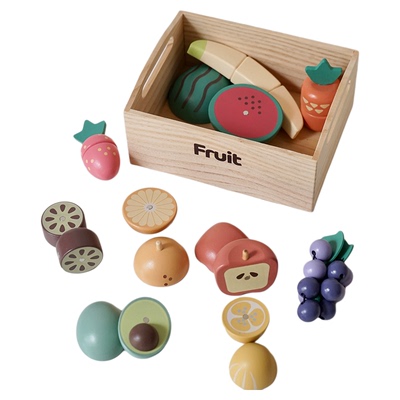 儿童水果蔬菜切切乐过家家玩具