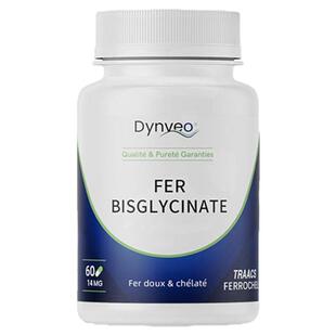 Dynveo迪卫欧 成人双甘氨酸铁胶囊 气血不足 补铁养血好气色 60粒