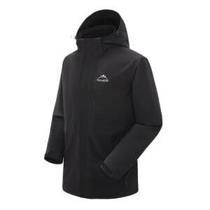 雪中飞2024秋冬新款男女情侣短款羽绒服功能性防水三合一外套鹅绒