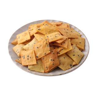 薯香甘甜!米惦地瓜小酥非油炸酥脆香甜地瓜片下午茶休闲健康零食