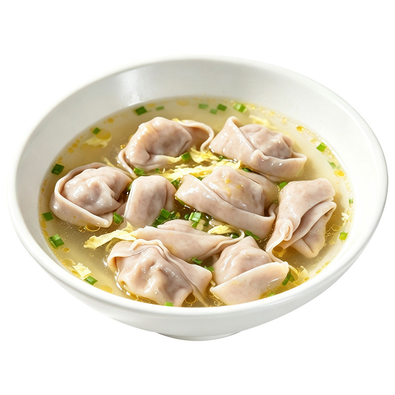 黑麦全麦蟹黄鲜肉大馄饨