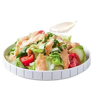 丘比焙煎芝麻沙拉汁卡路里减半小包装沙拉酱蔬菜轻食代餐脂肪卡低