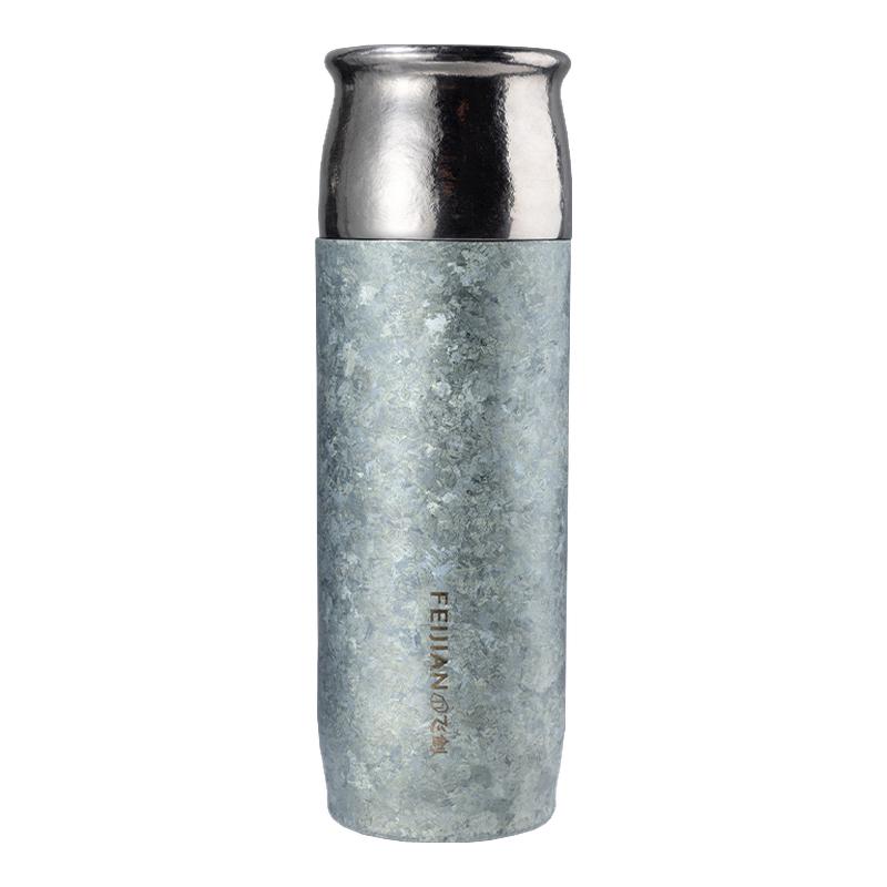 [官方正品]飞剑纯钛保温杯双层真空云动钛杯水杯焖泡茶杯高端钛杯