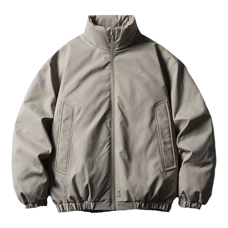 情侣棉服男女ins 港风拉链新款小众立领设计感宽松棉衣面包服外套