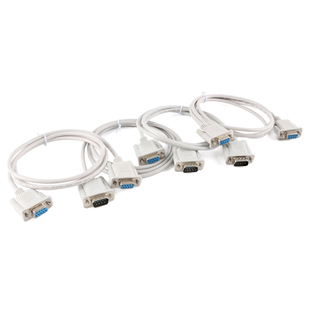 DB9串口线 母对母 公对母 公对公 非/交叉型 窜口线RS232 延长线