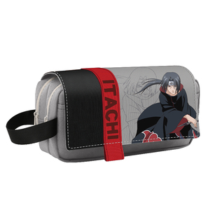 火影忍者笔袋漩涡鸣人旗木卡卡西大容量文具盒初中生男孩学习用品