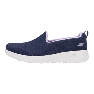 斯凯奇加绒女鞋健步鞋春季新款一脚蹬穿脱休闲鞋女款中老年散步鞋