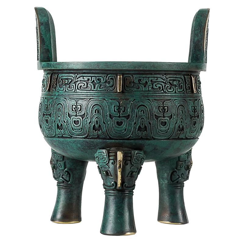 仿古青铜器大克鼎摆件开业礼品
