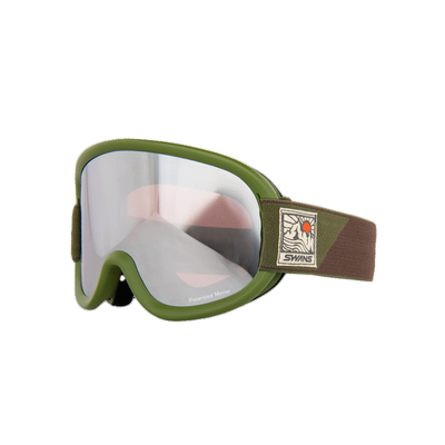 日本进口SWANS竞技滑雪镜超强2倍