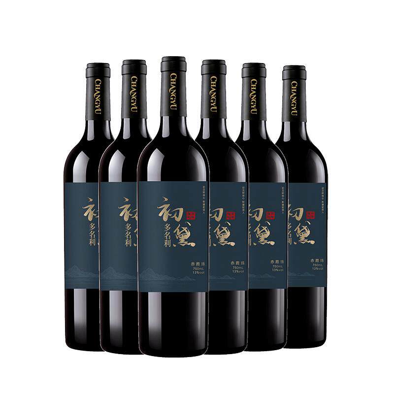 张裕多名利初黛赤霞珠干红葡萄酒