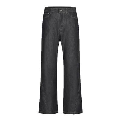 EchoForge长裤刺绣百搭通勤原牛