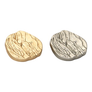 不规则凹凸金属纽扣男女外套西装风衣毛衣大衣个性时尚装饰扣