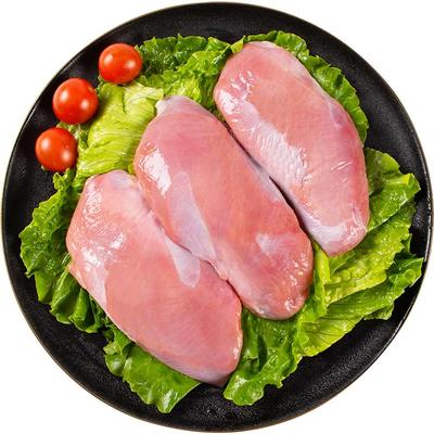 温氏生鲜去皮鸭胸肉4斤健身烟熏