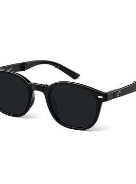 途族折叠墨镜女2025新款高级感超轻方框偏光防紫外线开车太阳眼镜