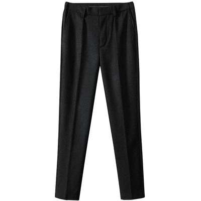 男士羊绒休闲裤冬季新品