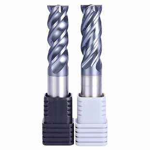 65度台湾进口钨钢硬质合金不锈钢303/304/316钛合金专用涂层铣刀