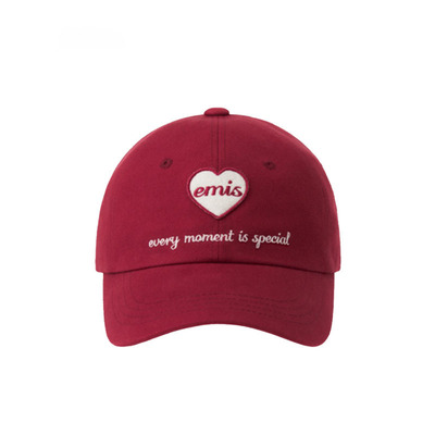 韩国emis金智秀同款爱心棒球帽