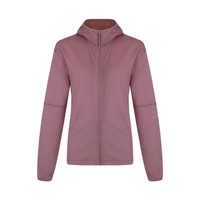 icebreaker抓绒长袖连帽外套户外