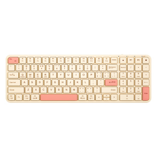 BOW 超薄双模无线蓝牙键盘鼠标套装笔记本外接可爱女生充电静音声