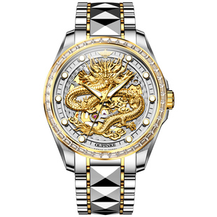 瑞士认证正品牌专卖店新款龙表进口机芯机械表男表高档手表十大