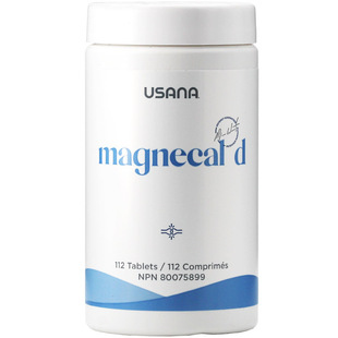 美国usana优莎娜活力钙镁D片加版柠檬酸钙补钙键骨强壮牙齿