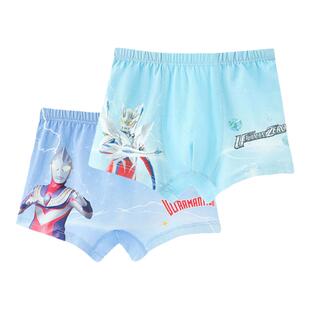 奥特曼儿童内裤男童全棉草莓熊平角裤衩小孩短裤中大童宝宝三角裤
