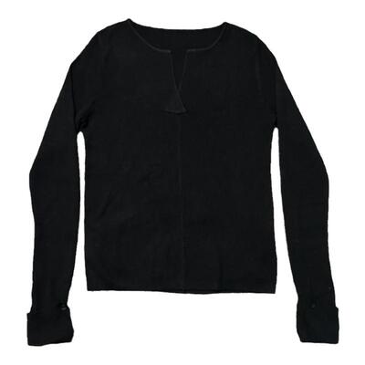 针织衫半v领内搭长袖打底衫女潮