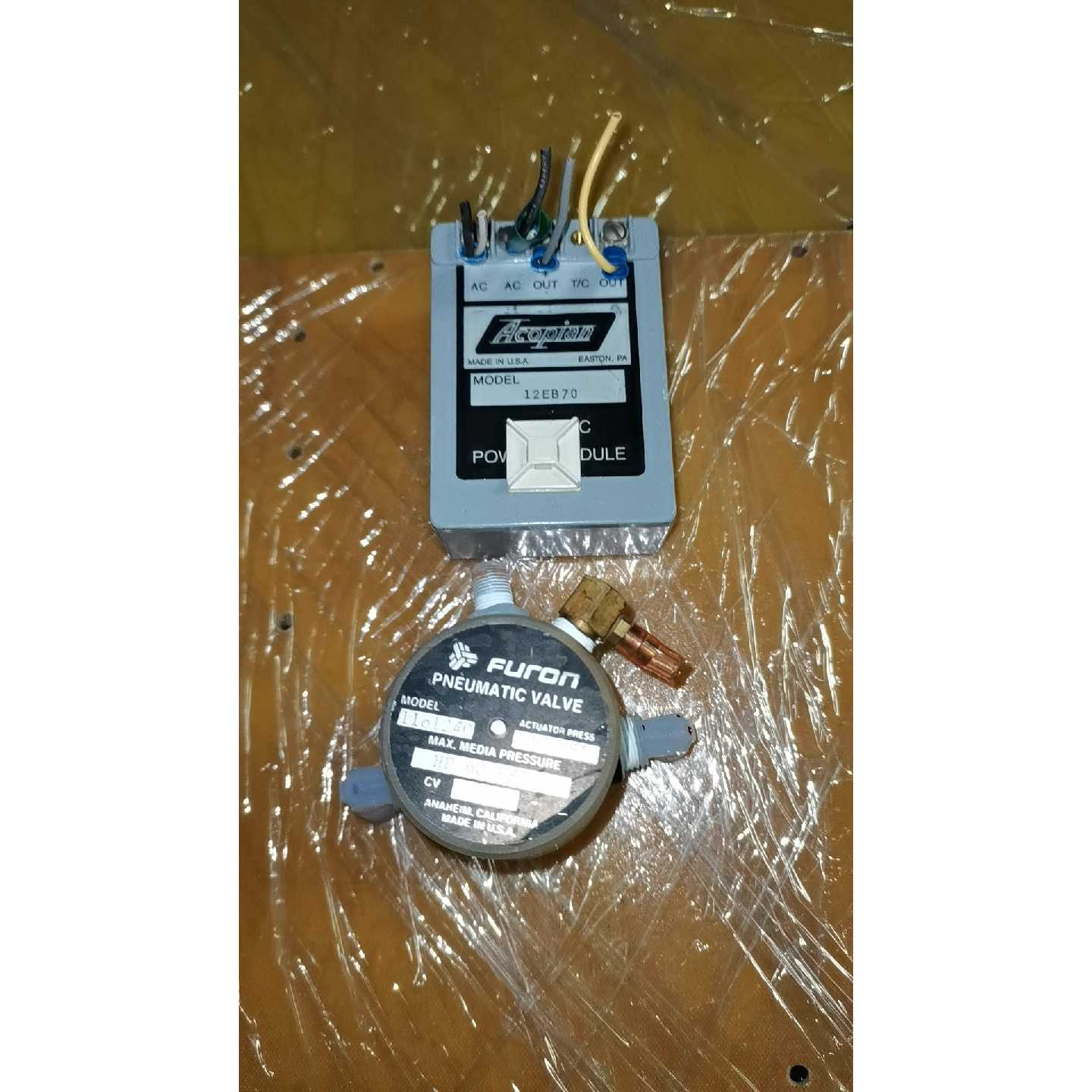 议价美国12EB70电源和FURON阀各一个,二手拆机货,具