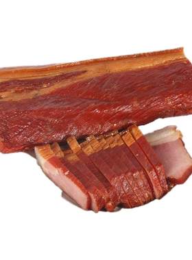 湖南腊肉烟熏条肉肥瘦可选