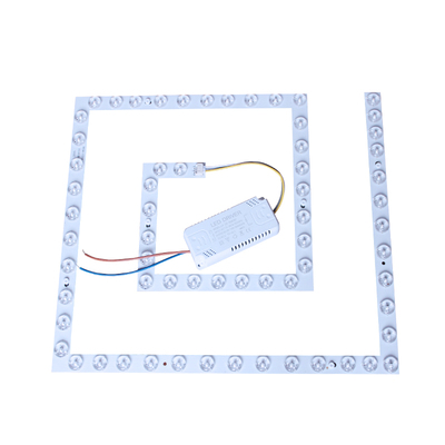 方形led灯芯吸顶灯替换芯回形灯盘磁吸灯片三色变光灯条护眼灯珠
