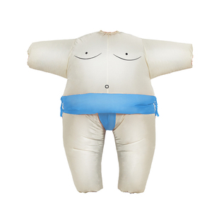 成人儿童日本相扑充气服万圣节日年会酒吧厨师超人亲子演出服装