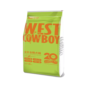 西部牛仔狗粮10kg牛肉味通用狗粮