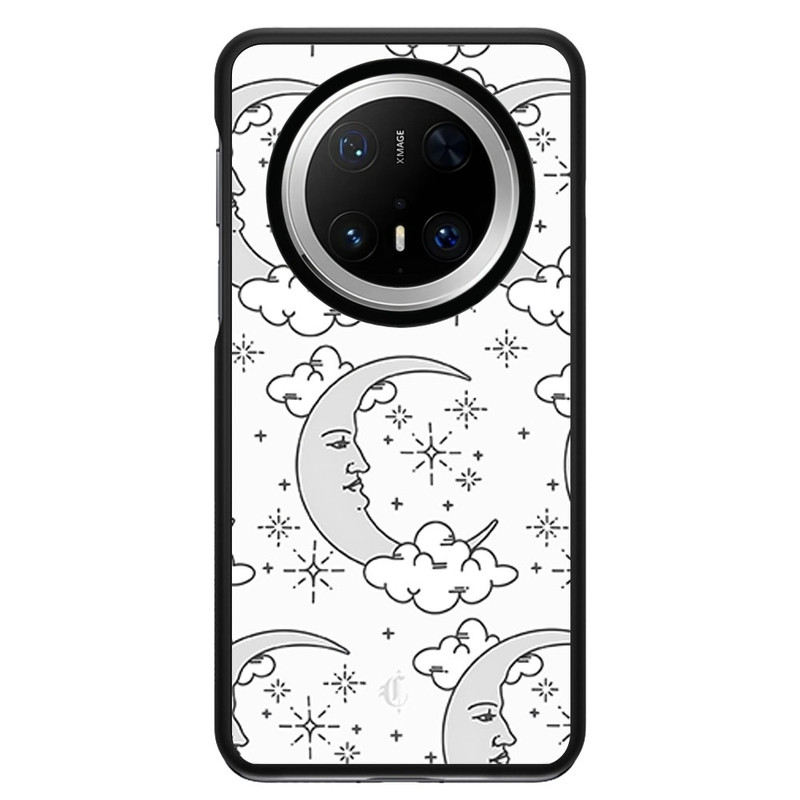 Chiara LB Art月亮线条适用于华为mate80Pro Max手机壳Mate70pro磁吸60Pro+防摔保护壳套