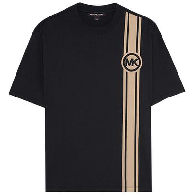 MK男士条纹T恤短款上衣