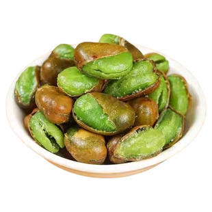 翡翠绿蚕豆绿心带壳香酥炒货下酒小菜独立包装解馋年货好吃的美味