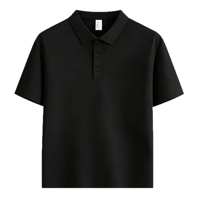 薄款纯色凉感夏季短袖POLO衫男翻领商务休闲透气T恤上衣男装上衣