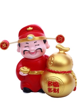 2026马年财神马上有钱桌面摆件