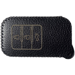 改装kdvvid子机傲卫雄兵一键启动钥匙包套扣后配智能遥控器牛皮23