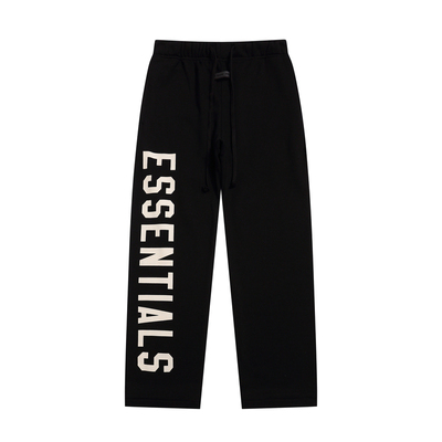 ESSENTIALS潮牌直筒加绒长裤男