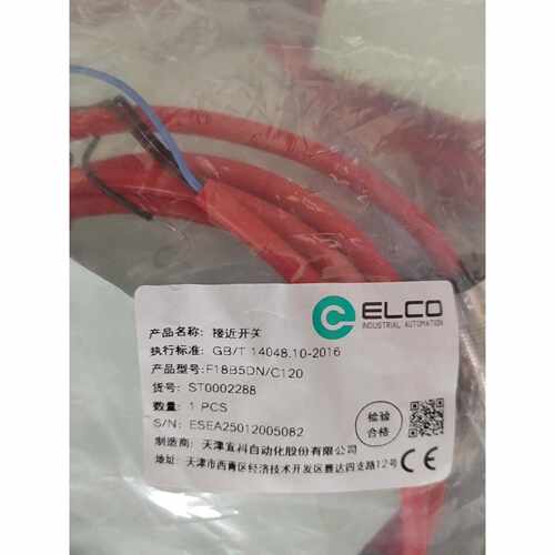 询价ELCO宜科耐高温接近开关F18B5DP/C120正