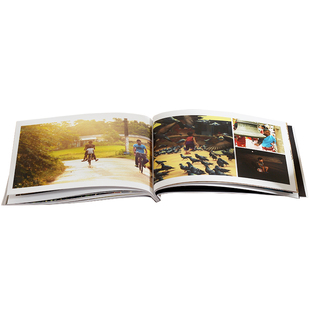 12寸照片杂志胶装书制作相册影集制作A4杂志写真宝宝全家福作品集