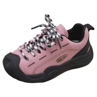 儿童运动鞋秋季新款防滑防踢包头男童登山鞋子真皮轻便女童休闲鞋