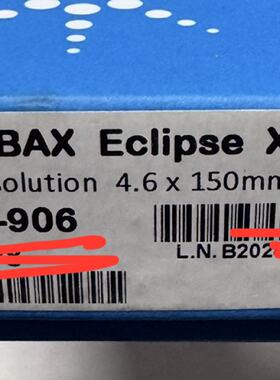 议价963967-906安捷伦色谱柱RR Eclipse XDB-C8 4.6x150mm 3.5μm