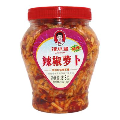 湖南特产农家辣椒萝卜干下饭菜