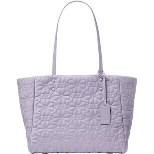 【6期免息】【新年礼物】kate spade ksTilly中号老花织物托特包