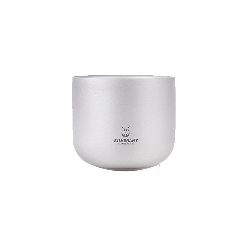 Silverant银蚁纯钛双层茶杯