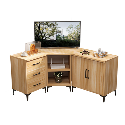 简约转角电视柜墙角柜