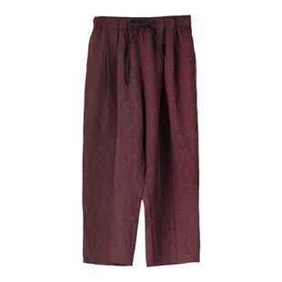 锦布拙衣高端新款时尚年轻款秋真丝柞蚕丝28姆米香云纱女裤子直筒